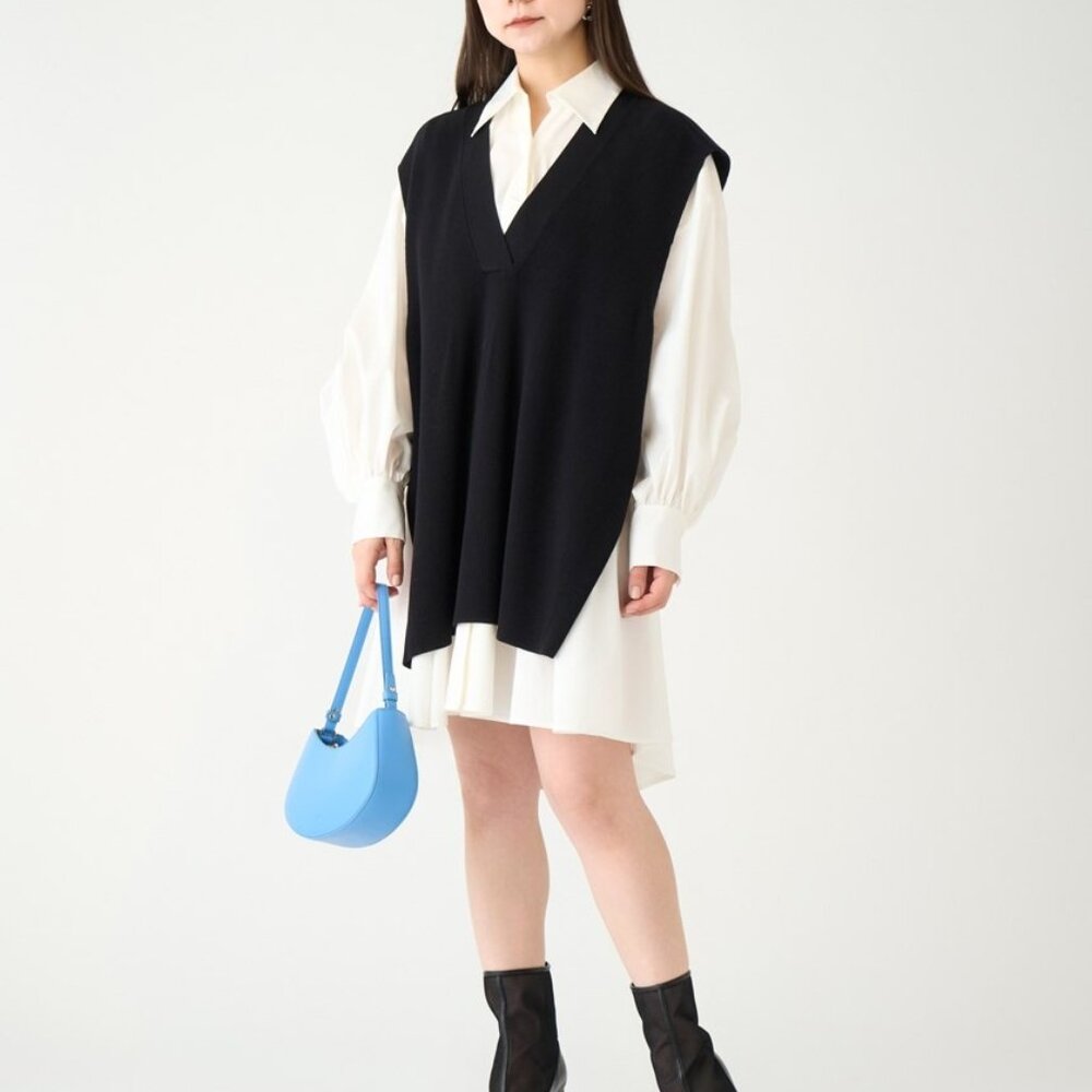 Snidel 23SS Vest Layered Mini Dress